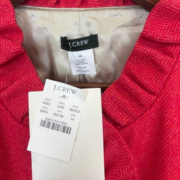 NWT J. Crew "Fiona" Jacket (14) - Picture 4 of 7